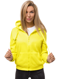 Damen Sweatshirt Gelb-Neon OZONEE JS/W03