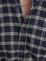 Herren Hemd Dunkelblau OZONEE V/V173