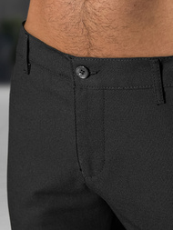 Herren Chino Shorts Schwarz OZONEE DJ/4400