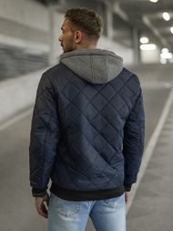 Herren Jacke Dunkelblau OZONEE JS/8M986/215Z