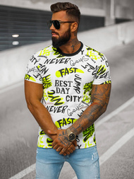 Herren T-shirt Weiß OZONEE JS/8T1210/1