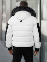 Herren Winterjacke Weiß OZONEE O/M798Z