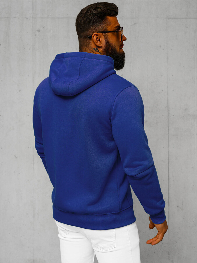 Herren Kapuzenpullover Kobalt OZONEE JS/2008Z