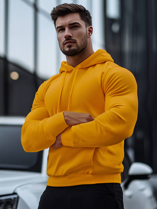 Herren Kapuzenpullover Camel OZONEE JS/2009Z