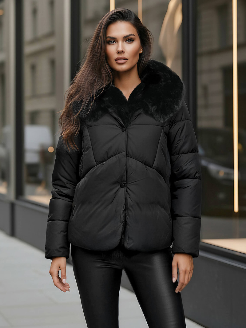 Damen Jacke Schwarz OZONEE O/16M9179/392