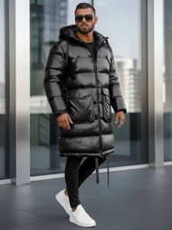 Herren Winterjacke Schwarz OZONEE O/M3205Z