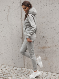 Zweiteiliges Trainingsanzug-Set Grau OZONEE JS/68C20382/2