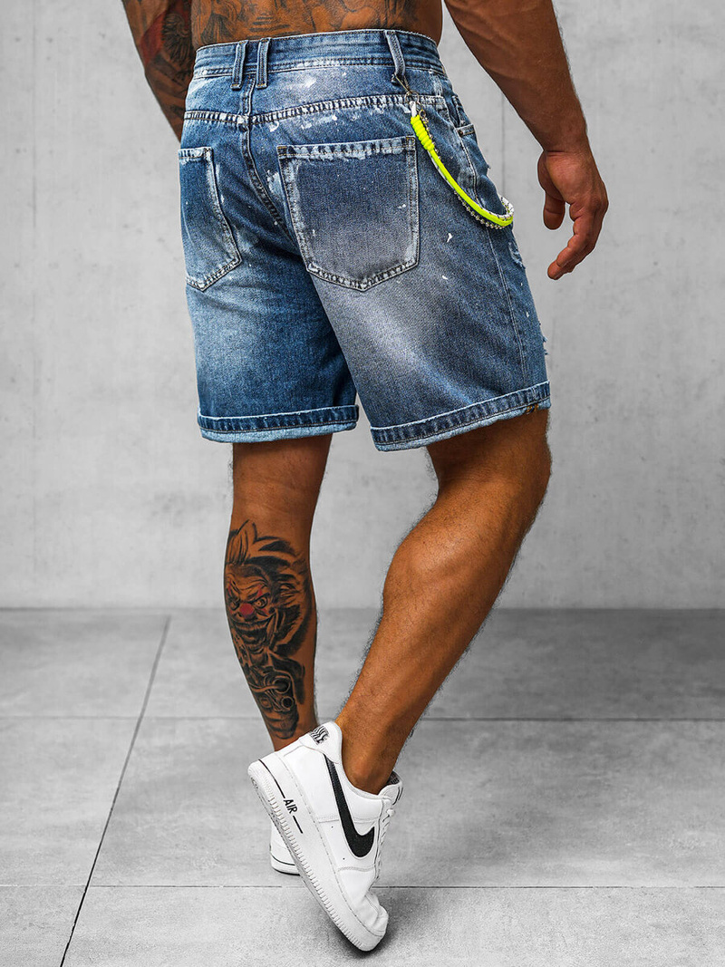 Herren Shorts Blau OZONEE O/VIP-2441