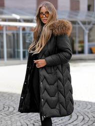 Damen Jacke Schwarz OZONEE O/5M3229/392