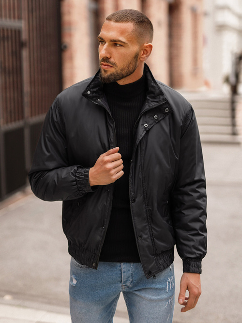 Herren Jacke Schwarz OZONEE JS/5M3102/392Z