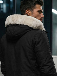 Herren Winterjacke Schwarz OZONEE JS/5M120/392Z