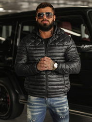 Herren Jacke Schwarz OZONEE JS/16M9328/392BZ