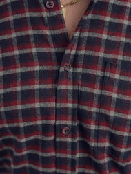 Herren Hemd Weinrot OZONEE V/V176