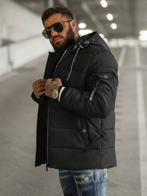 Herren Jacke Schwarz OZONEE JS/57M7502/392Z