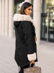 Damen Jacke Schwarz OZONEE JS/M763/392Z