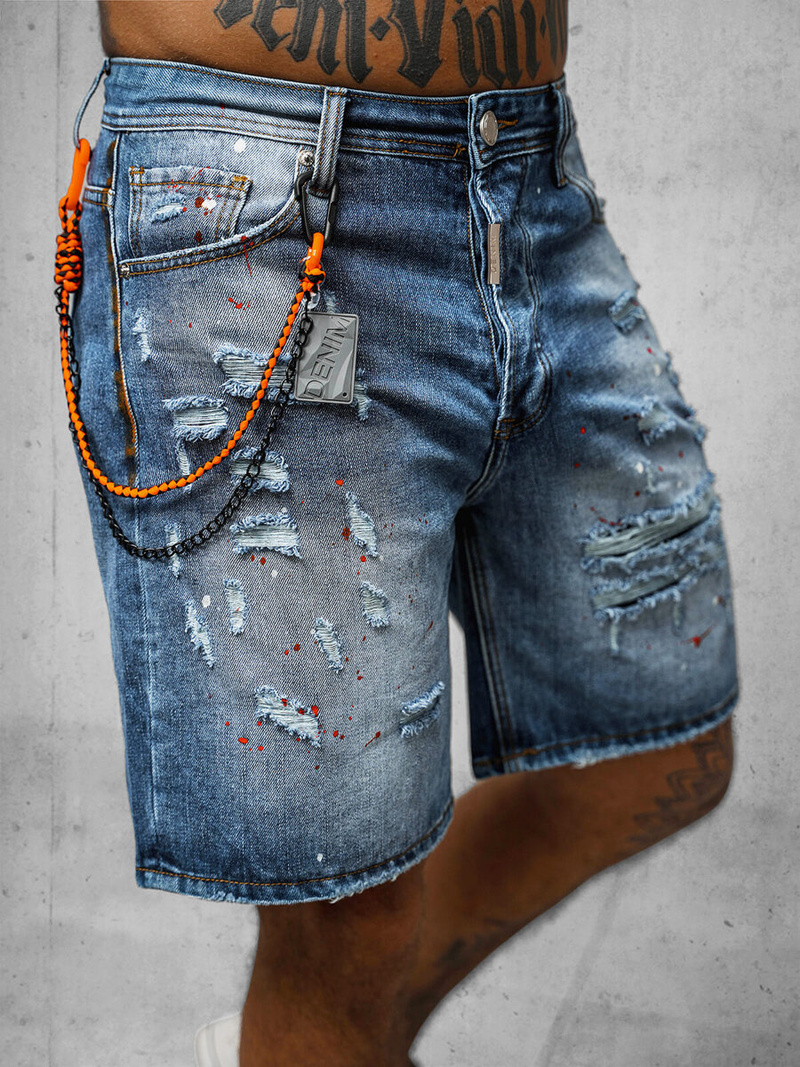 Herren Shorts Blau OZONEE O/VIP/2412