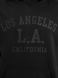 Herren Kapuzenpullover Schwarz OZONEE JS/8B1972/3