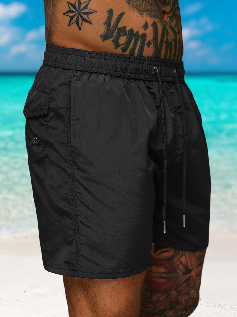 Herren Badeshorts Schwarz OZONEE JS/XL018/1