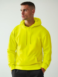 Herren Kapuzenpullover Gelb-Neon OZONEE JS/2009Z