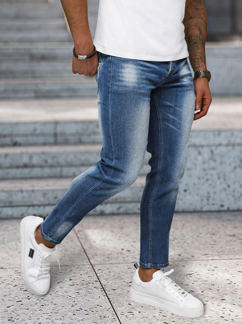 Herren Jeanshose Blau OZONEE NB/MP0199BC