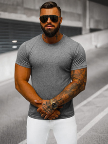 Herren T-shirt Anthrazit OZONEE JS/712005/5Z