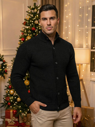 Herren Pullover Schwarz OZONEE NB/MM6020/4Z