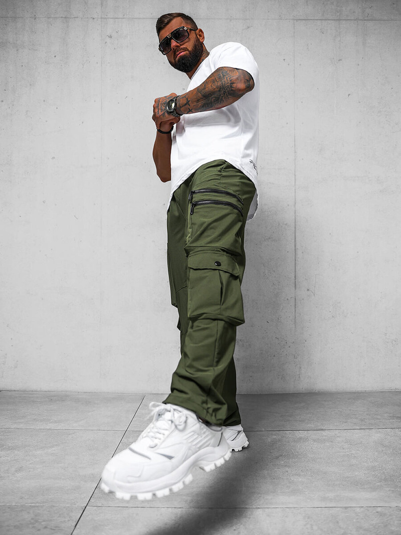 Herren Hose Khaki OZONEE O/PS5527