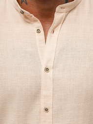 Herren Hemd Pfirsich OZONEE O/V85