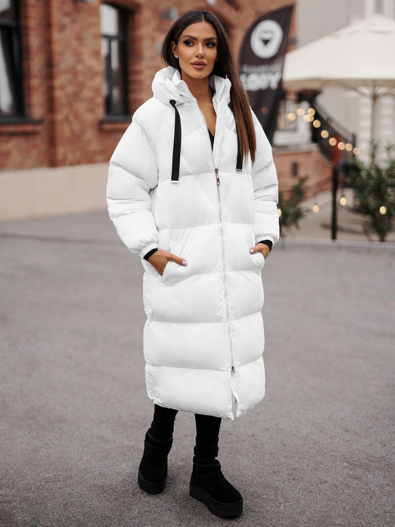 Damen Jacke Weiß OZONEE JS/5M3163/281Z