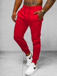 Herren Sporthose Rot OZONEE JS/XW01Z