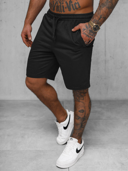 Herren Sportshorts Schwarz OZONEE JS/8K1551/3