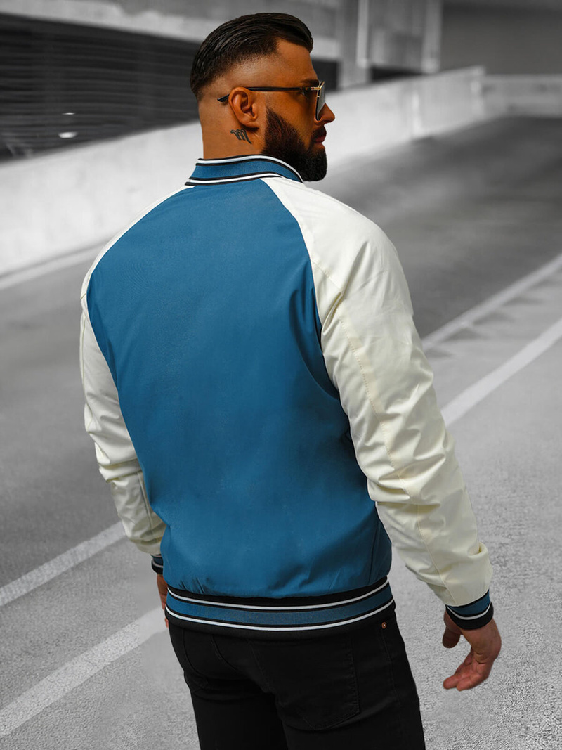 Herren Jacke Blau OZONEE JS/84M3011/243