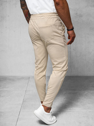 Herren Chino Hose Beige OZONEE O/1410SP