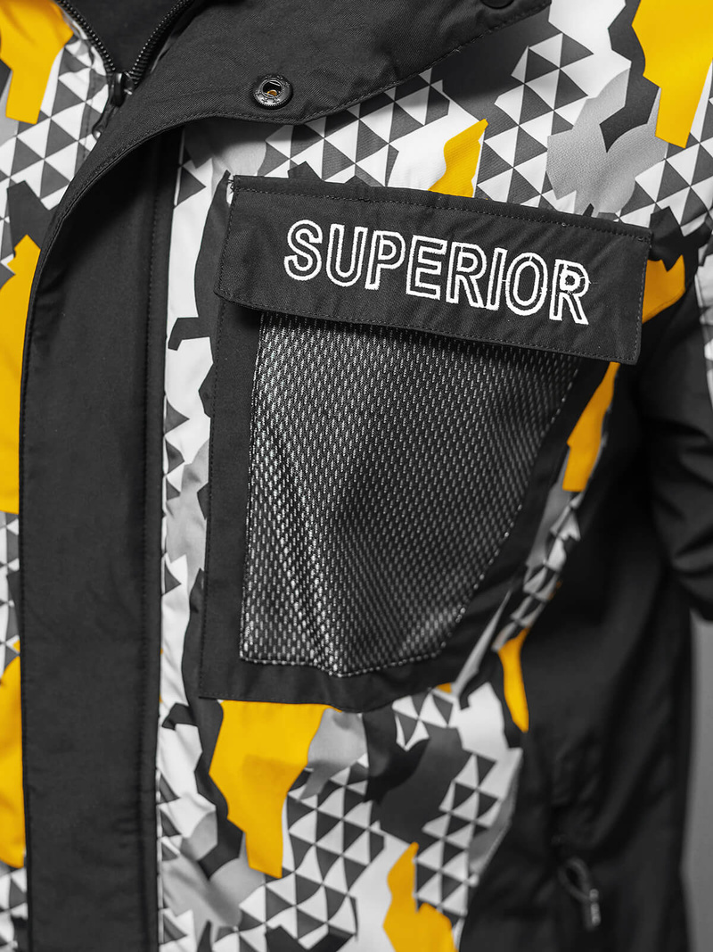 Herren Jacke Camo-Gelb OZONEE JS/M36/254