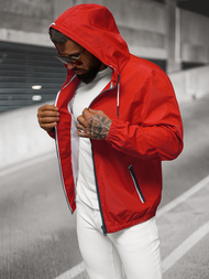 Herren Jacke Rot OZONEE JS/5M802/275