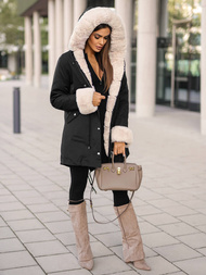 Damen Jacke Schwarz OZONEE JS/M763/392Z