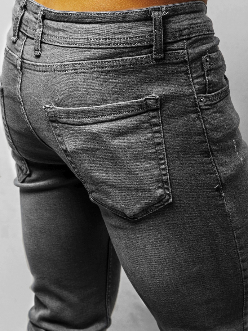 Herren Jeanshose Grau OZONEE E/1234SP