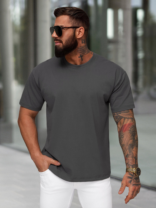 Herren T-shirt Anthrazit OZONEE JS/67T1298/5