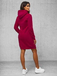 Damen Kapuzenpullover Weinrot OZONEE JS/YS10005/21Z