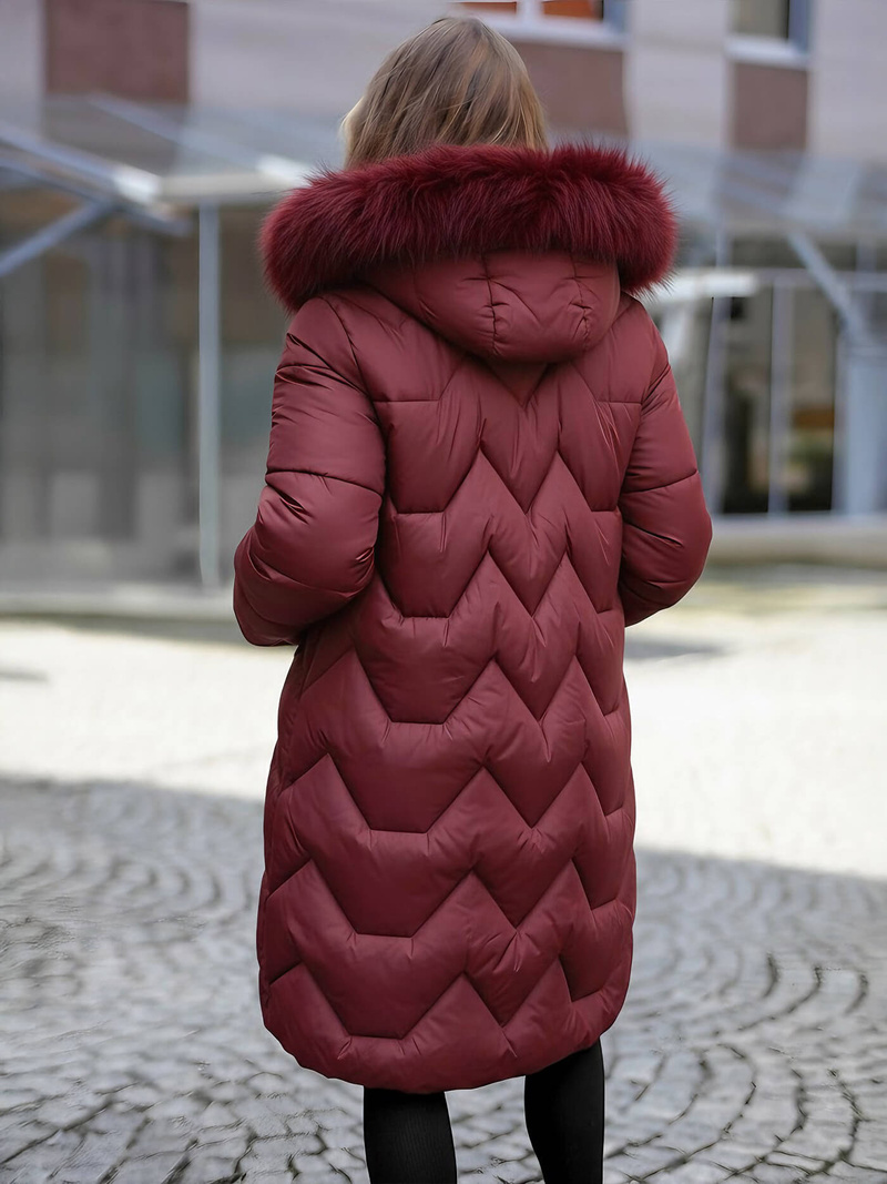 Damen Jacke Weinrot OZONEE JS/5M3229/1