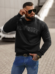 Herren Sweatshirt Schwarz OZONEE JS/8B1362/3