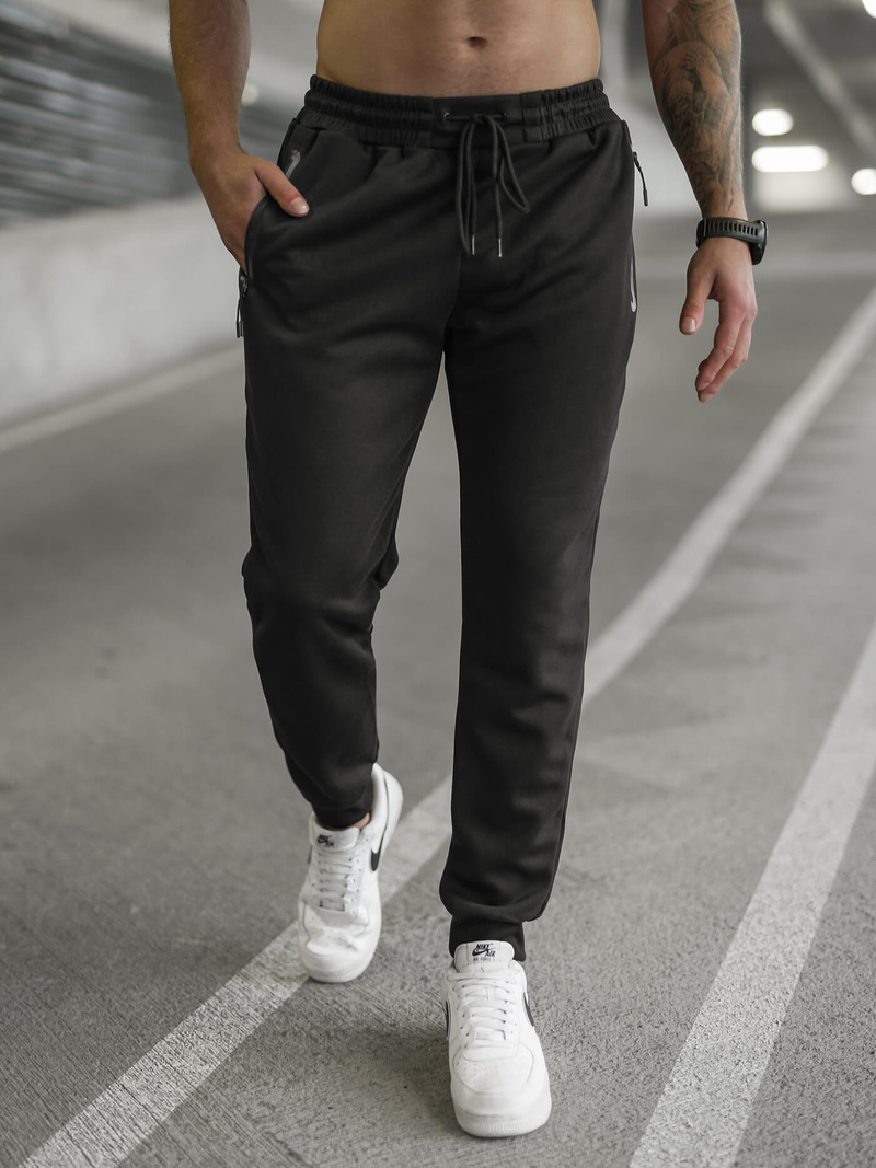 Herren Sporthose Schwarz OZONEE JS/17K1998/3