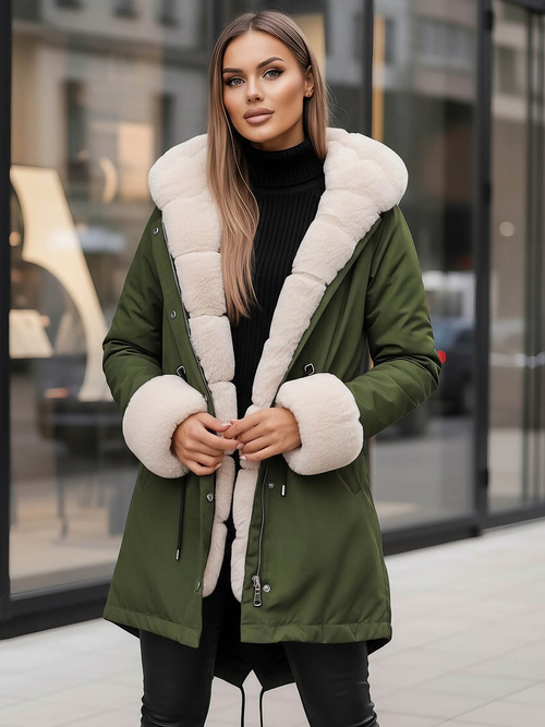 Damen Jacke Grün OZONEE JS/M763/136Z