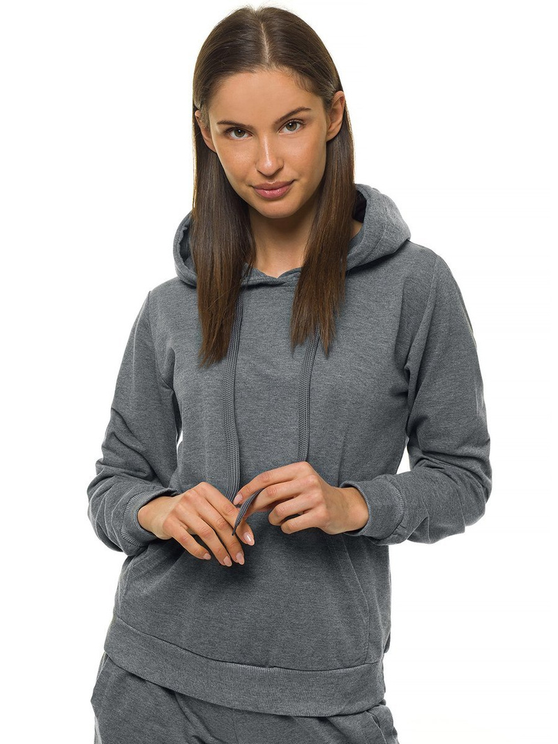 Damen Sweatshirt Anthrazit OZONEE JS/68B20002/5