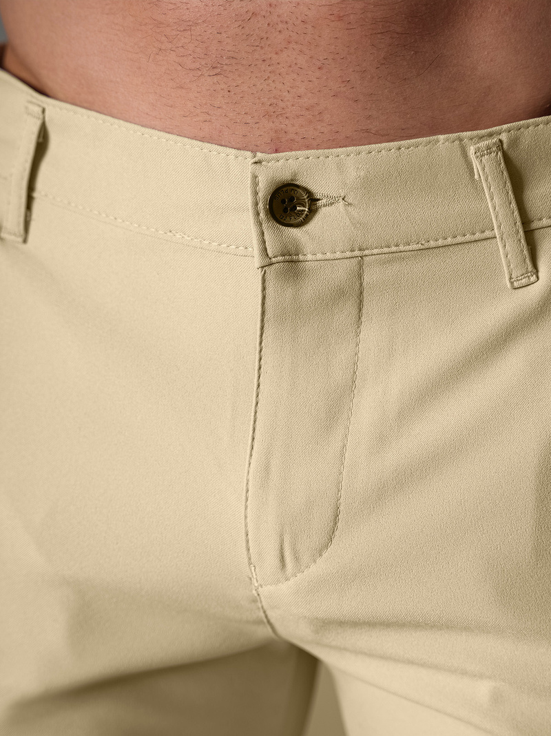 Herren Chino Shorts Beige OZONEE DJ/4400Z