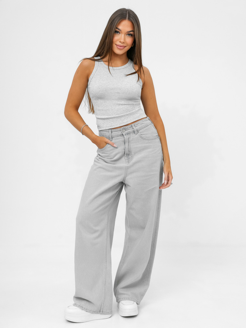 Damen Tanktop Grau OZONEE JS/96T665/2