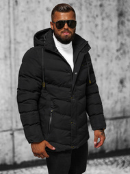 Herren Winterjacke Schwarz OZONEE JS/5M3135/392