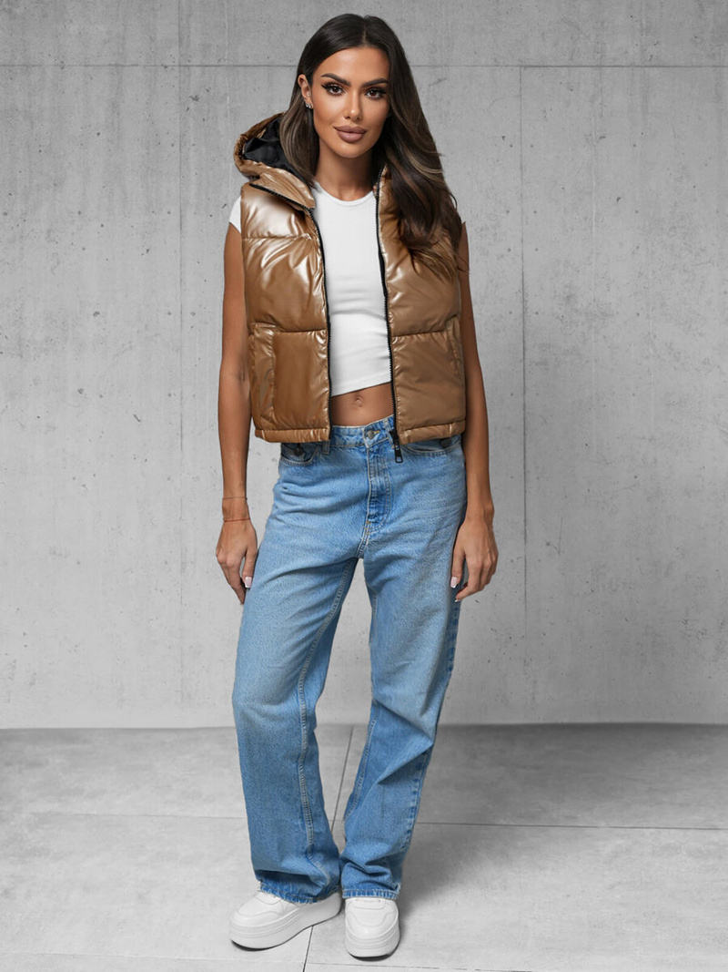 Damen Weste Gold OZONEE JS/5M3190/84