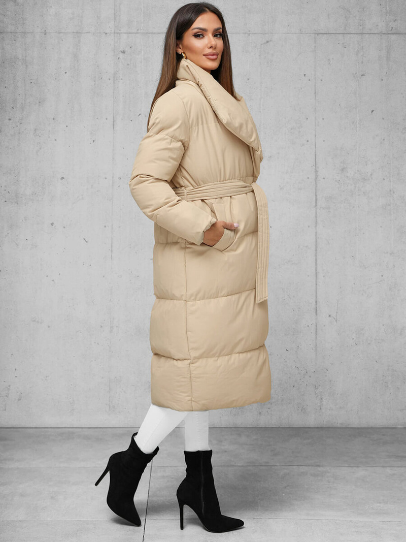 Damen Jacke Beige OZONEE JS/M737/62Z