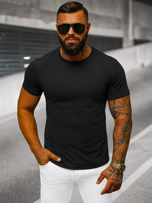 Herren T-shirt Schwarz OZONEE JS/712005Z
